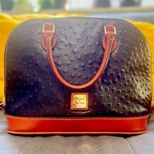 Dooney & Burke Ostrich Satchel
